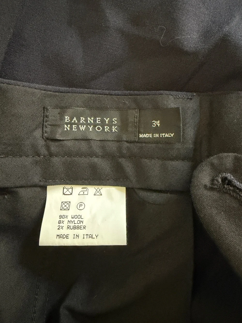 Barneys New York Black Men's Chinos